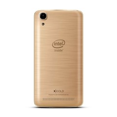 Smartphone Qbex X-Gold w509 Desbloqueado Android 4.4 Tela 5'' 16GB 3G Wi-Fi Câmera 8MP - Dourado - comprar online