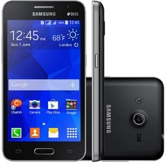 Smartphone Samsung Galaxy Core 2 Duos G355M Dual Chip Android 4.4 Tela 4.5" 3G Wi-Fi Câmera 5MP - Preto