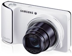 Samsung Galaxy Câmera Branca Android 4.1, 16mp, Zoom Óptico 21x, LCD 4.8", Lente 23mm, 8gb, Wi-fi+3g