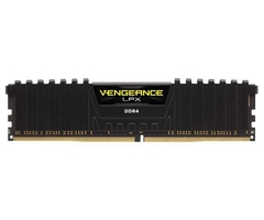MEMORIA CORSAIR VENGEANCE LPX 8GB (1X8) DDR4 2400MHZ PRETA, CMK8GX4M1A2400C14