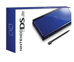 Nintendo Ds Lite Cobalt Black - Azul e Preto - Console
