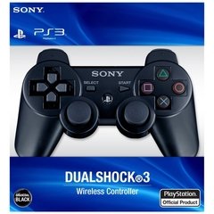 Controle Sony Sem Fio Preto Dualshock3 PS3 - comprar online