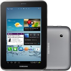 Tablet Samsung Galaxy Tab 2 7.0 P3100 3G com Tela 7.0", 16GB, Processador Dual Core 1.0 GHz