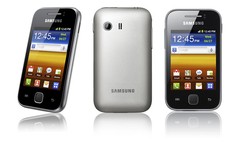 Celular Desbloqueado Samsung Galaxy Y GT-S5360 com Android 2.3, Wi-Fi, 3G, GPS, MP3, Câmera na internet
