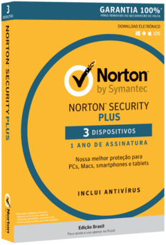 Norton Security Plus - 3 Dispositivos 12 Meses de Assinatura