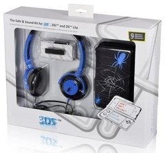 Kit Safe e Sound Azul Spider - 3ds, Dsi, Ds Lite
