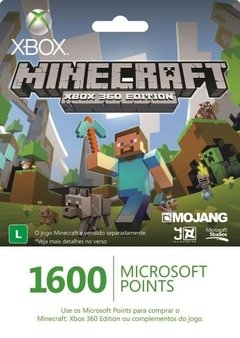 Cartão Microsoft Points de 1600 Pontos Para Xbox 360 - Edição Comemorativa