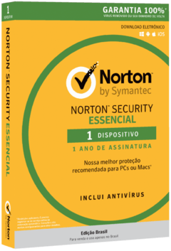 Norton Security Essencial - 1 Dispositivo 12 Meses de Assinatura