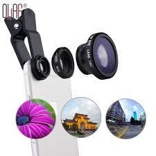 Kit de lentes YY panorâmicas universal para celulares com clip ajustável - comprar online