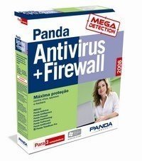 Panda Antivírus + Firewall 2008 - Para 3 Computadores - CD-ROM