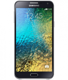 Smartphone Samsung Galaxy E7 4G Duos Preto com Dual chip, Tela 5.5", Câmera de 13MP e Frontal de 5MP, Android 4.4 e Processador Quad Core de 1.2 GHz