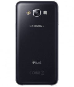 Smartphone Samsung Galaxy E7 4G Duos Preto com Dual chip, Tela 5.5", Câmera de 13MP e Frontal de 5MP, Android 4.4 e Processador Quad Core de 1.2 GHz - comprar online