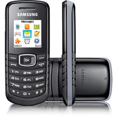 Celular Samsung GT-E1085 Preto c/ Rádio FM DUAL BAND 900/1800MHZ RADIO FM