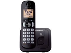 Telefone sem Fio Panasonic DECT 6.0 + 2 Ramais, Preto - KXTG6713 PAKXTG6713LBB_PRD