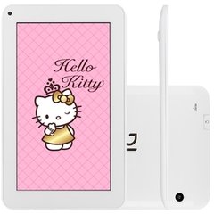 Tablet DL Hello Kitty Tp256bra Branco Tela 7" Wi-Fi, Android 4.4, 4Gb, Cortex A9 1.2Ghz, 2 Câmeras