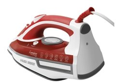 Ferro a Vapor Lumina Red Black & Decker com 05 Níveis de Temperatura - AJ3000V - BDAJ3000V_110