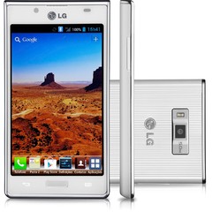 SMARTPHONE LG OPTIMUS L7 P705 branco - GSM ANDROID ICS 4.0 PROCESSADOR 1GHZ TELA 4.3" CÂMERA 5MP 3G WI FI MEMÓRIA INTERNA 4GB