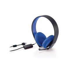 Headset Playstation Silver Wired Stereo PS4 - PS3 - Psvita - Infotecline