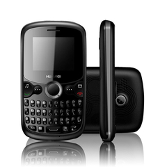 Celular Desbloqueado Huawei G6005 com teclado QWERTY, Dual Chip, Câmera VGA, MP3 Player, Rádio FM e Fone de Ouvido - Infotecline