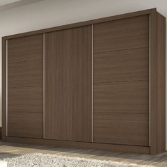 Guarda-Roupa Casal 3 Portas Titanium Tcil Móveis Málaga