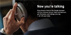 Fone de ouvido sem fio Bose QuietComfort 35 II QC35 Bluetooth com cancelamento ativo de ruído - loja online