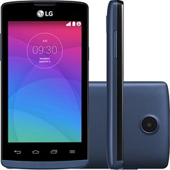 SMARTPHONE LG JOY H222F DUAL CHIP ANDROID 4.4 KITKAT TELA 4" 4GB 3G WI-FI CÂMERA 5MP - AZUL