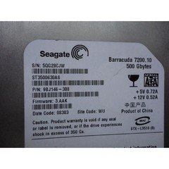 Hd 500gb Sata 6gb/s 7200rpm - 64mb Seagate Barracuda Pc - comprar online