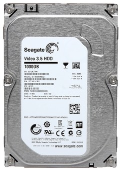 HD SEAGATE PIPELINE 1TB 1000GB SATA3 64MB - ST1000VM002 P/ dvr E Pc