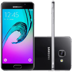 Smartphone Samsung Galaxy A5 2016, SM-A510M/DS, DUAL, 4G, 16GB, 13.0MP, 5.0MP FT, OCTA CORE 1.6GHZ, 2GB RAM TELA 5.2 FULL HD