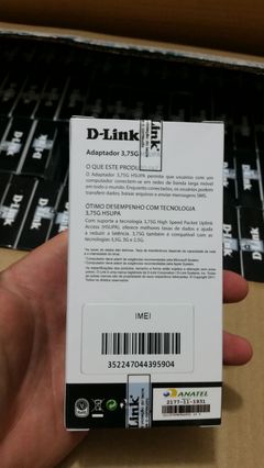 Modem 3G D-Link USB 3.75G HSUPA DWM-156 Desbloqueado sem logo de Operadora - Novo lacrado - comprar online