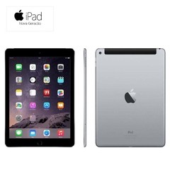 iPad 3 Apple Wi-Fi + 3G* MD369BR/A com 16GB, Bluetooth 4.0, Câmera HD 5MP, Acelerômetro, Bússola Digital, GPS, Tela 9.7" e iOS 5. - comprar online