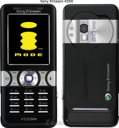 CELULAR Sony Ericsson K550 2mp Cybershot Flash Rád Fm
