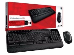 Kit Teclado e Mouse Microsoft Wireless Desktop 2000