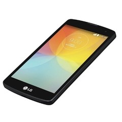 Smartphone LG F60 D392D Preto Dual Chip Android KitKat 4.4 Wi-Fi 3G Bluetooth Memória 4GB e Câmera 5MP com Flash LED