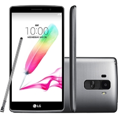 Smartphone LG G4 Stylus 4G H630 Titânio Tela de 5.7", Android 5.0, Câmera 13MP e Processador Quad Core de 1.2 GHz