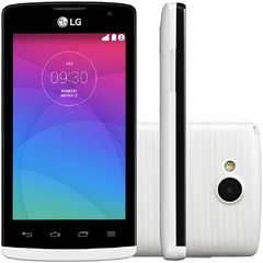 SMARTPHONE LG JOY H222F DUAL CHIP ANDROID 4.4 KITKAT TELA 4" 4GB 3G WI-FI CÂMERA 5MP - BRANCO