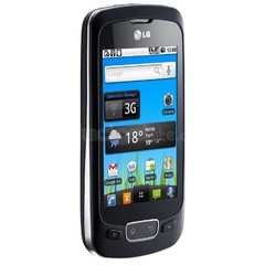Celular LG P500 Preto c/ Câmera 3.2MP, Wi-Fi, Android 2.2, 3G, Bluetooth, Rádio FM, MP3, Fone de Ouvido e Cartão 2GB na internet