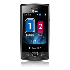 Celular Desbloqueado LG P525 Preto/Vermelho Dual Chip, Câmera 2MP, Touchscreen, Bluetooth, Wi-Fi E FONE na internet