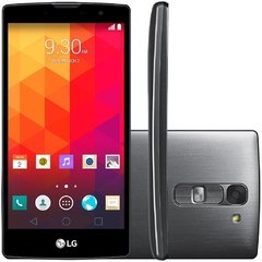 Smartphone LG Prime Plus H502F Cinza com Dual Chip, Tela de 5", Android 5.0, Câmera 8MP e Processador Quad Core de 1.3 GHz