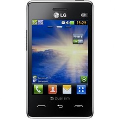 Celular LG T375 Preto com Dual Chip, Câmera 2MP, Rádio FM, MP3, Touch Screen, Bluetooth, Wi-Fi, Fone e Cartão 2GB na internet