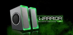 Caixa De Som Warrior Gamer Led Multilaser Usb Sp201 na internet