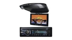 DVD para carro GT Sound GT7701X c/ Monitor 7", Sintonizador de TV e Entrada USB