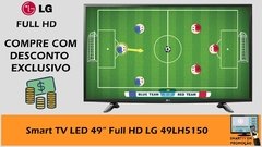 TV LED 49" Full HD LG 49LH5150 com Conversor Digital Integrado, Painel IPS, Game TV, Entrada HD - comprar online