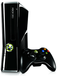 Kit Oficial Brasil Slim - Xbox 360 HD 4gb + Jogos: Alan Wake & Forza 3 + Cabo HDMI