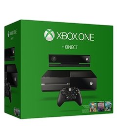 Console Xbox One 500 Gb + Kinect + Jogo Kinect Sports Rivals + Jogo Zoo Tycoon - comprar online