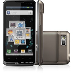 Celular Motorola ATRIX TV XT682, TV Digital, Tela de 4", Android 2.3, 3G, Wi-Fi, Câmera 8MP, Bluetooth, GPS, MP3/FM, Fone e Cartão 2GB