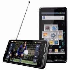 Celular Motorola ATRIX TV XT682, TV Digital, Tela de 4", Android 2.3, 3G, Wi-Fi, Câmera 8MP, Bluetooth, GPS, MP3/FM, Fone e Cartão 2GB - Infotecline