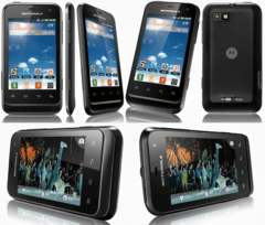 Celular Desbloqueado Motorola Defy Mini XT320 Preto com Câmera 3MP, Android 2.3, 3G, Wi-Fi, GPS, MP3, FM, Bluetooth, Fone de Ouvido e Cartão de 2GB - loja online