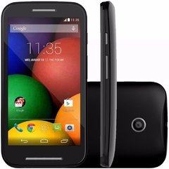 Smartphone Motorola Moto E Dual Chip XT-1022 - Android 4.4, Dual Core 1.2GHz, 5MP, 4GB, Gorilla Glass 4.3, Preto
