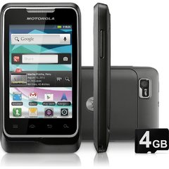 celular Motorola MotoSmart ME XT303, processador de 800Mhz do Motorola MotoSmart ME XT303, Bluetooth Versão 4.0, Android 2.3.6 Gingerbread, Quad-Band 850/900/1800/1900